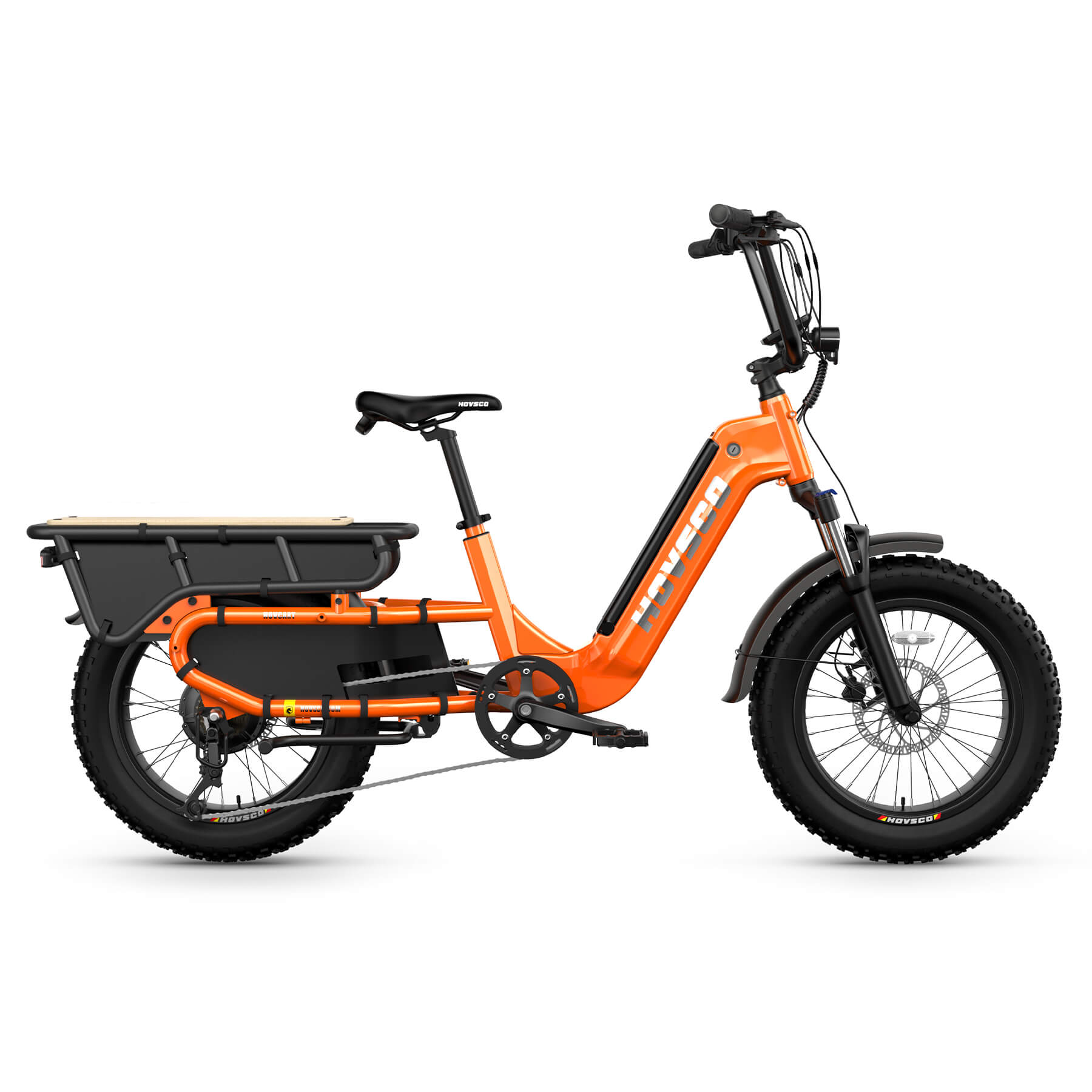 HOVSCO™ HovCart 20“ Step-Thru Electric Fat Tire Cargo Bike